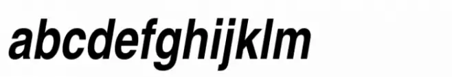 Ladoga Narrow Bold Italic