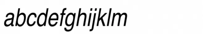 Ladoga Narrow Italic