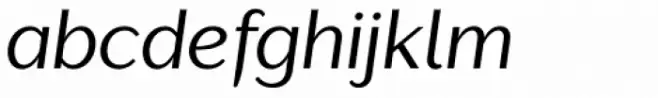 Lagu Sans Regular Italic