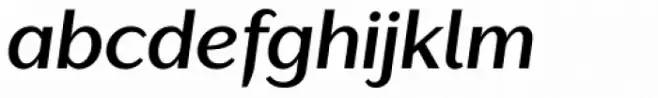 Lagu Sans Semi Bold Italic