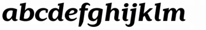 Lagu Serif Extra Bold Italic