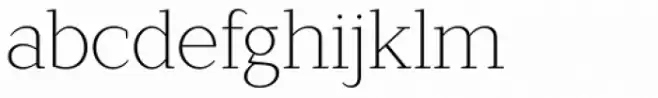Lagu Serif Extra Light