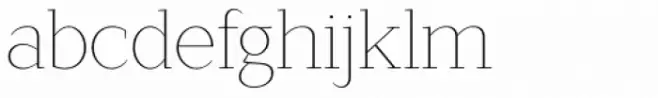 Lagu Serif Thin