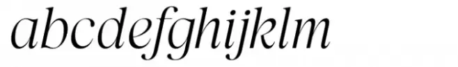 Lah Kagok Light Italic