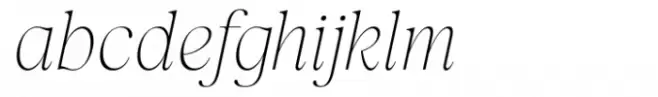 Lah Kagok Thin Italic