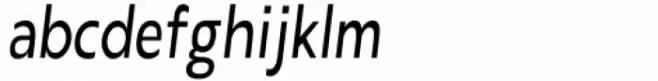 Laire Sans Medium Oblique Condensed