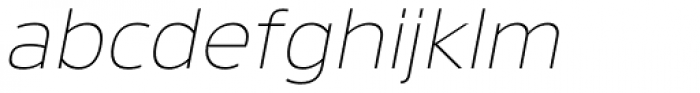 Lanz Thin Italic