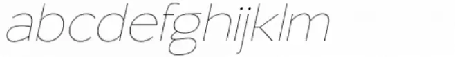 Laro Thin Italic