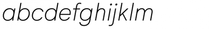 Larsseit Thin Italic