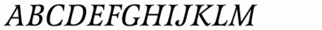 Latienne URW DC D Italic