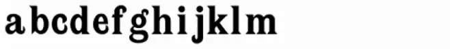 Latin Bold Condensed