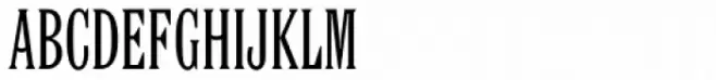 Latin Extra Condensed
