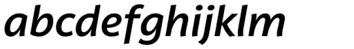 Latina Semi Bold Italic