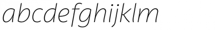 Latina Thin Italic