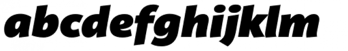 Latina Ultra Heavy Italic