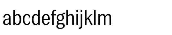 Latino Gothic Condensed Medium