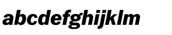 Latino Gothic ExtraBold Italic