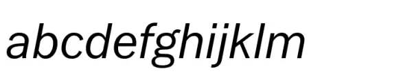 Latino Gothic Medium Italic