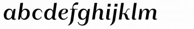 Layfort Medium Italic