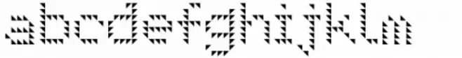 LED pixel SH2 Slab Serif