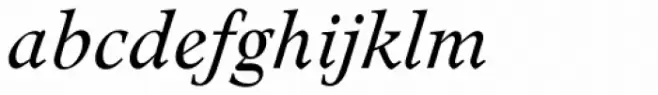 Leamington Serial Light Italic