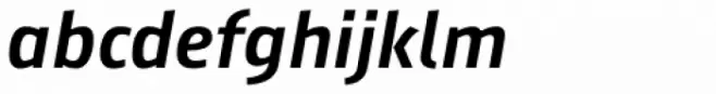 Lech Sans 66 Medium Italic
