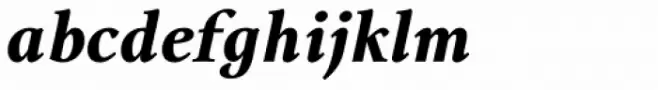 Lectio B Black Italic