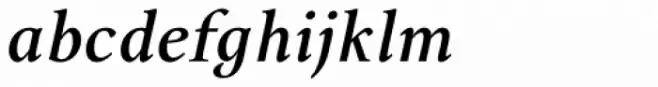 Lectio B Semi Bold Italic