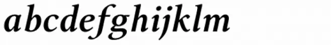 Lectio-Bold Italic