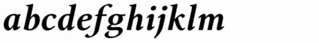 Lectio Extra Bold Italic
