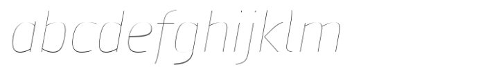 Lecturia Hairline Italic