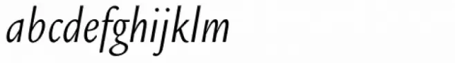 Legacy Sans Condensed Book Italic