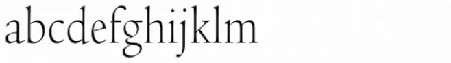 Legacy Serif Pro ExtraLight Condensed