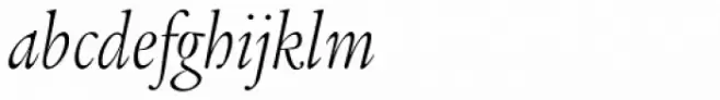 Legacy Serif Pro Light Condensed Italic
