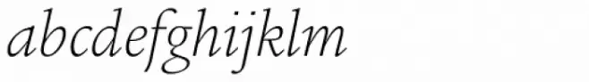 Legacy Square Serif Pro ExtraLight Italic