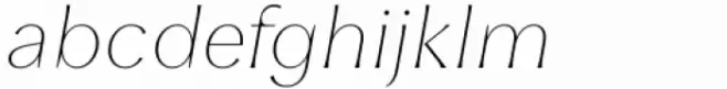 Leifa Thin Italic