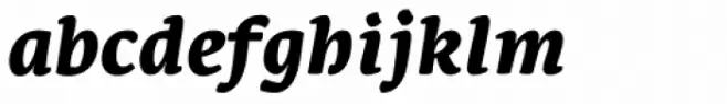 Leksa Black Italic