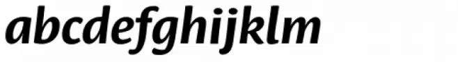 Leksa Sans Bold Italic