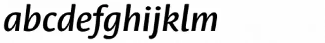 Leksa Sans DemiBold Italic