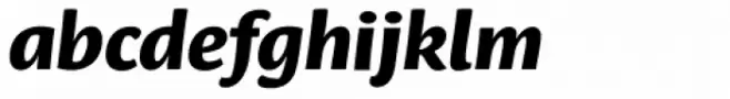 Leksa Sans ExtraBold Italic