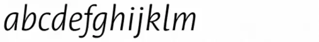 Leksa Sans Light Italic