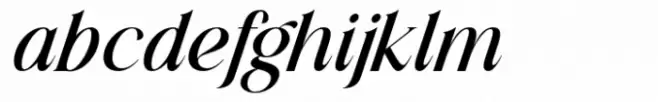 Lessa Italic