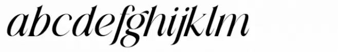 Lessa Light Italic