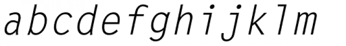 Letter Gothic Std Oblique