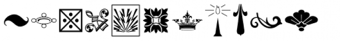 Letterpress Ornamentals JNL