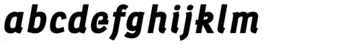 Leuk Black Italic