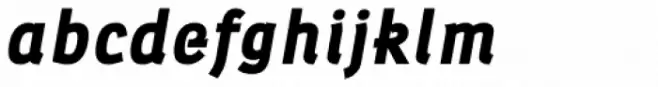 Leuk Black Italic