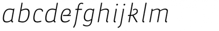 Leuk Light Italic