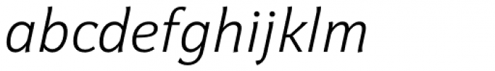 Levnam Light Italic