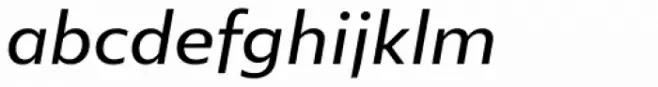 Lexis Alt Medium Italic